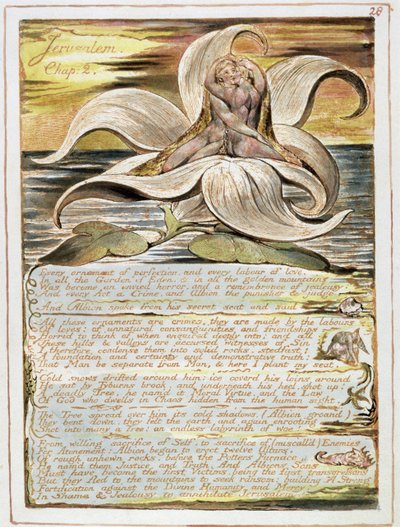 Gerusalemme, tavola 28 dal capitolo 2 da William Blake